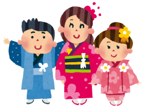 七五三　イラスト